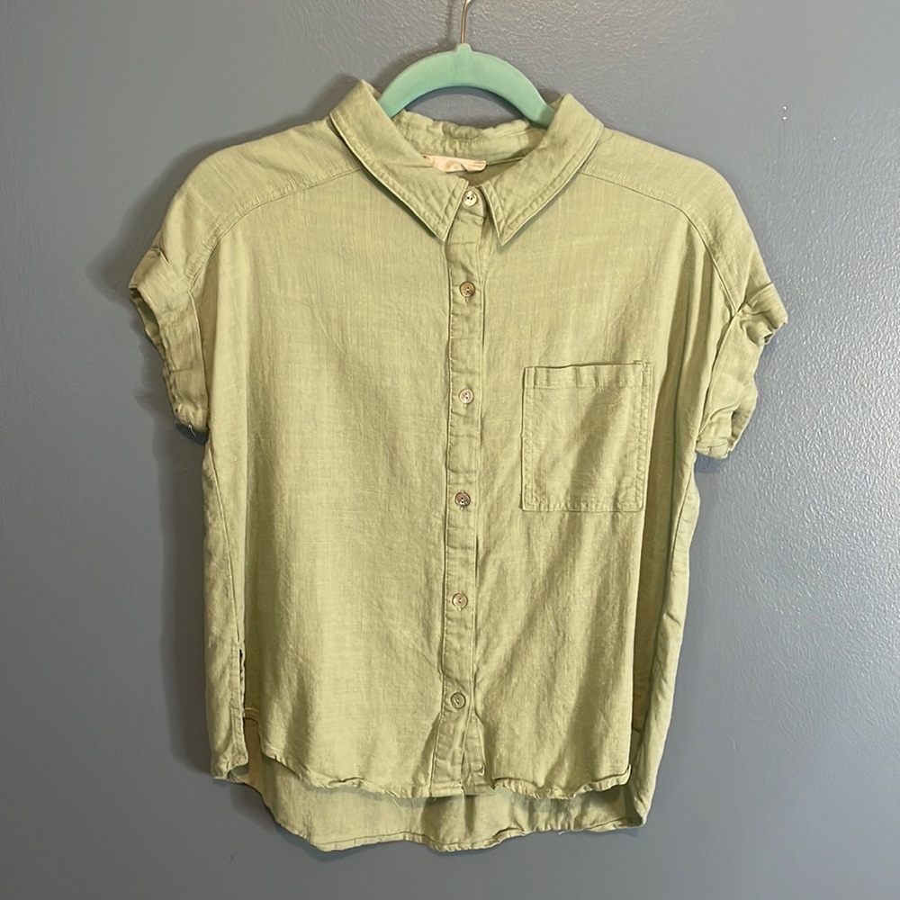 Altar’d State Short Sleeve Button Up